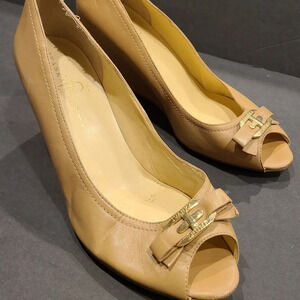 Ivanka Trump Itluella Wedge women's shoes sz 10 M